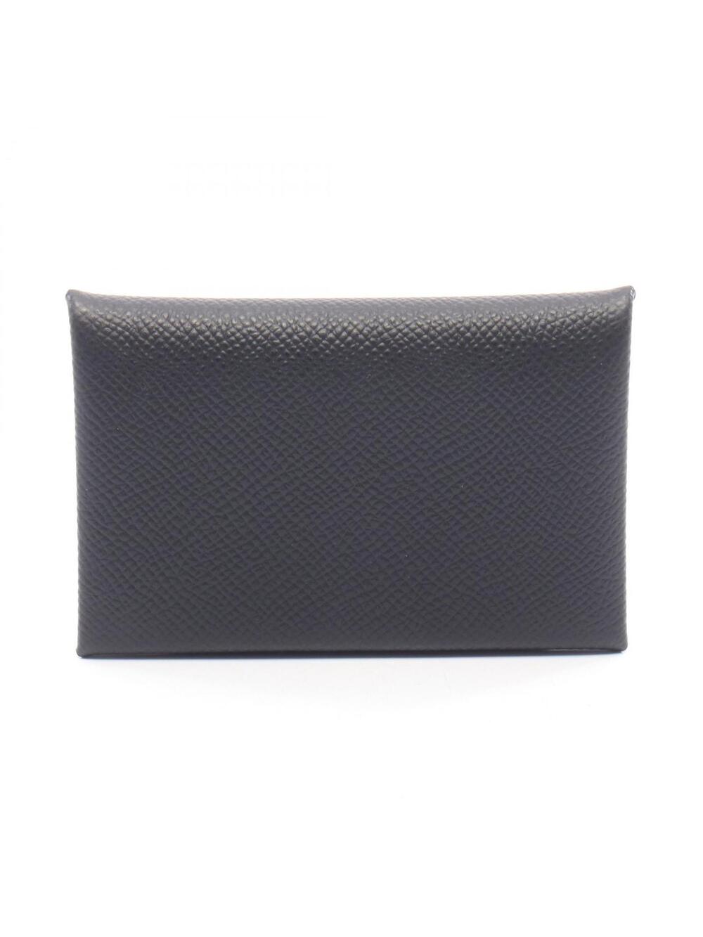 Hermes Calvi Coin Case W Epsom Leather #371832H68B